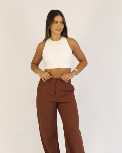 Cropped Aura - Branco